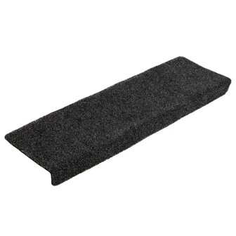 Trapmatten Zelfklevend 10 stuks 65x21x4 cm Zwart Rechthoekige Rand 3
