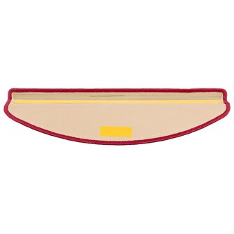 Trapmatten zelfklevend 5 st 65x21x4 cm rood 4