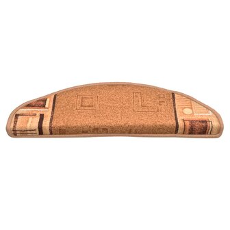 Trapmatten zelfklevend 5 st 65x21x4 cm beige 3
