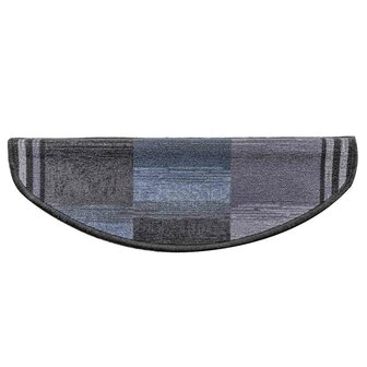 Trapmatten zelfklevend 5 st 65x21x4 cm zwart en grijs 5