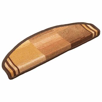 Trapmatten zelfklevend 5 st 65x21x4 cm bruin 2