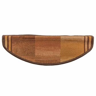 Trapmatten zelfklevend 5 st 65x21x4 cm bruin 5