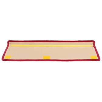Trapmatten zelfklevend 5 st 65x21x4 cm rood 4