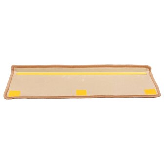 Trapmatten zelfklevend 5 st 65x21x4 cm beige 4