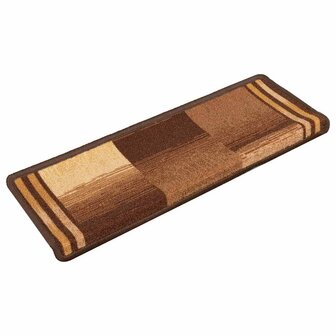 Trapmatten zelfklevend 5 st 65x21x4 cm bruin 2