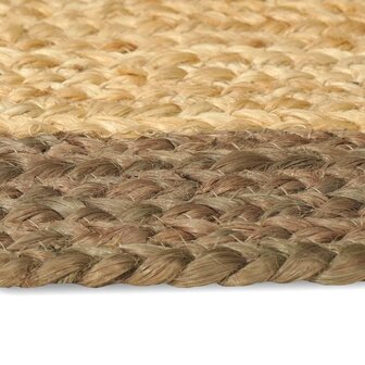 Vloerkleed Grijs 60 x 250 cm Jute 4