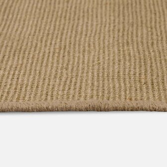 Vloerkleed Naturel 100 x 152 cm Jute 5