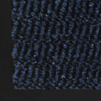 Droogloopmatten 2 st rechthoekig getuft 60x90 cm blauw 5