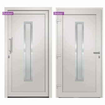 Voordeur 98x200 cm wit 3