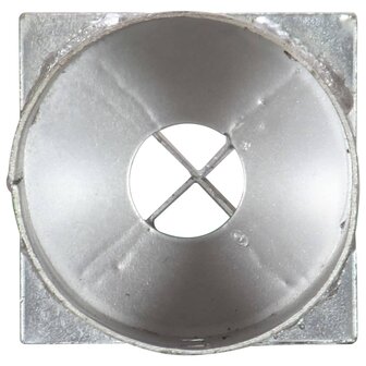 Grondpinnen 2 st 10x76 cm gegalvaniseerd staal zilverkleurig 5