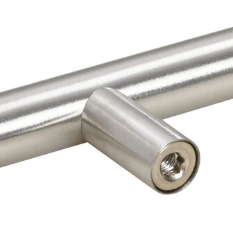 Handvatten 10 st 64 mm roestvrij staal zilverkleurig 9