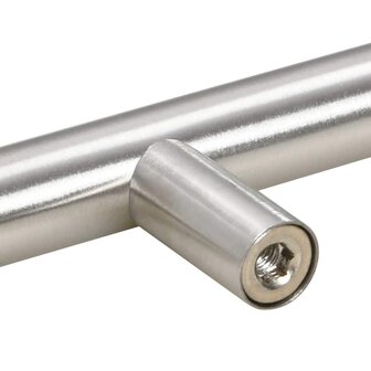Handvatten 5 st 192 mm roestvrij staal zilverkleurig 9