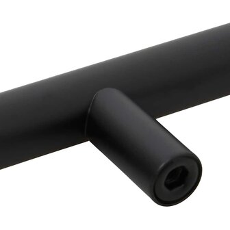 Handvatten 5 st 480 mm roestvrij staal zwart 9