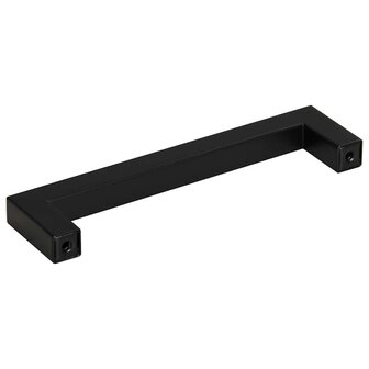 Handvatten 10 st 128 mm roestvrij staal zwart 7