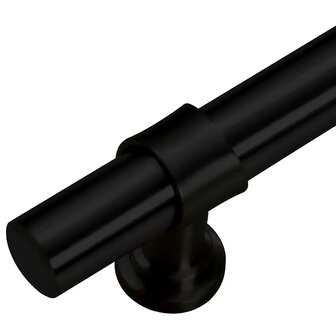 Handvatten 5 st 224 mm roestvrij staal zwart 8