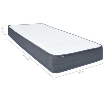 Boxspringmatras medium 200x90x20 cm 11