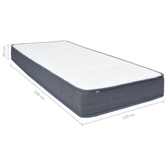 Boxspringmatras medium 200x120x20 cm 11
