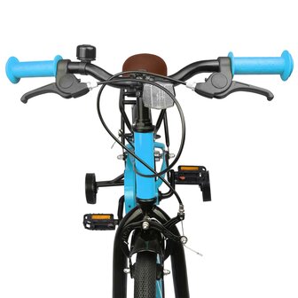 Kinderfiets 14 Inch voor 3-5 jaar oud Lichtblauw 5