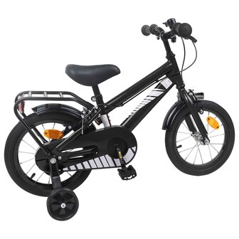 Kinderfiets 12 Inch voor 2-4 jaar oud Zwart 3