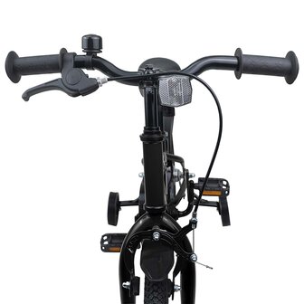 Kinderfiets 12 Inch voor 2-4 jaar oud Zwart 5