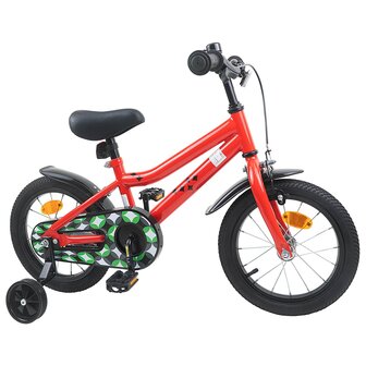 Kinderfiets 12 Inch voor 2-4 jaar oud Rood 2