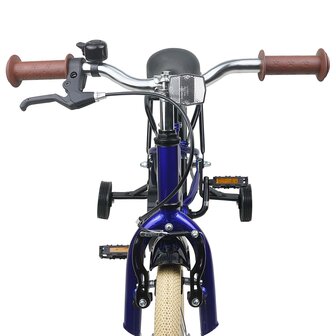 Kinderfiets 14 Inch voor 3-5 jaar oud Donkerblauw 5
