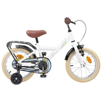 Kinderfiets 12 Inch voor 2-4 jaar oud Wit 1