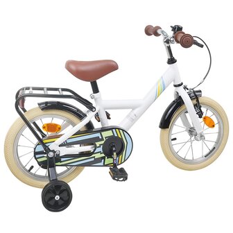 Kinderfiets 12 Inch voor 2-4 jaar oud Wit 3
