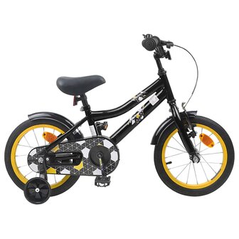 Kinderfiets 12 Inch voor 2-4 jaar oud Zwart 1