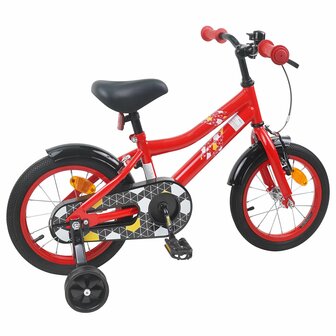 Kinderfiets 12 Inch voor 2-4 jaar oud Rood 3
