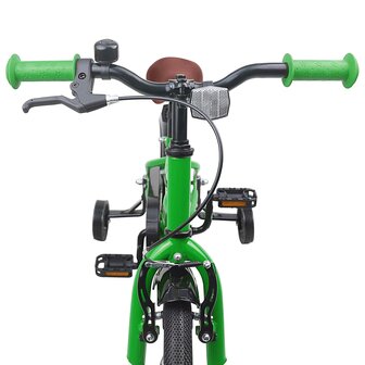 Kinderfiets 12 Inch voor 2-4 jaar oud Groen 5
