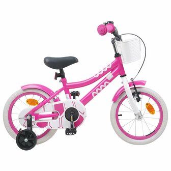 Kinderfiets 12 Inch voor 2-4 jaar oud Roze 1