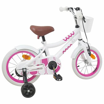 Kinderfiets 12 Inch voor 2-4 jaar oud Wit 3