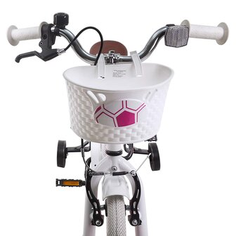 Kinderfiets 12 Inch voor 2-4 jaar oud Wit 5