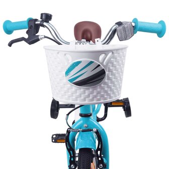 Kinderfiets 12 Inch voor 2-4 jaar oud Lichtblauw 5