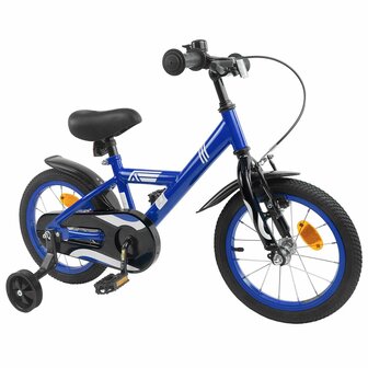 Kinderfiets 12 Inch voor 2-4 jaar oud Donkerblauw 2