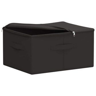 Opbergbox Antracietkleurig 43 x 34 x 23 cm Nonwoven stof 3