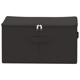 Opbergbox Antracietkleurig 43 x 34 x 23 cm Nonwoven stof 4