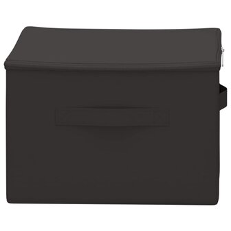 Opbergbox Antracietkleurig 43 x 34 x 23 cm Nonwoven stof 5