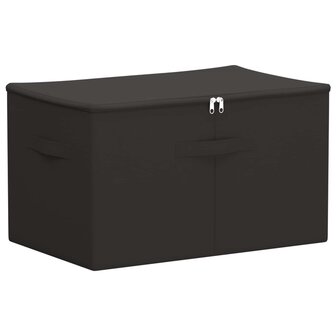 Opbergbox Antracietkleurig 55 x 35 x 32 cm Nonwoven stof 2