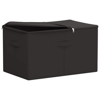 Opbergbox Antracietkleurig 55 x 35 x 32 cm Nonwoven stof 3
