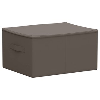 Opbergbox Grijs 43 x 34 x 23 cm Nonwoven stof 6
