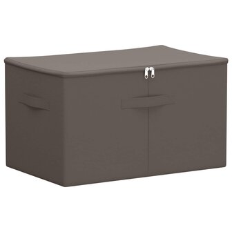 Opbergbox Grijs 55 x 35 x 32 cm Nonwoven stof 2