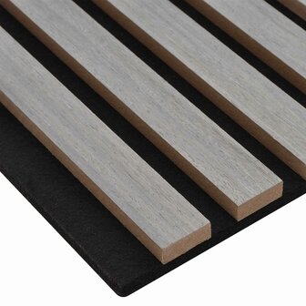 Wandpanelen 2 pcs Grijs 60,5 x 60 cm 8
