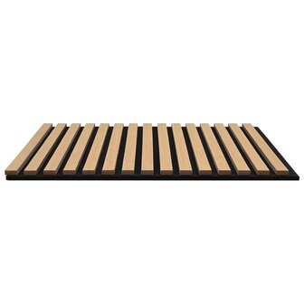 Wandpanelen 8 pcs Naturel 60,5 x 60 cm 5
