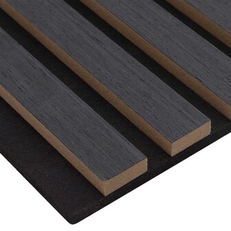 Wandpanelen 8 pcs Antracietkleurig 60,5 x 60 cm 8