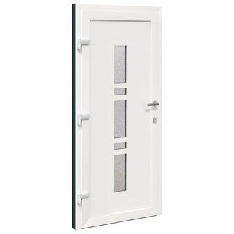 Voordeur Antracietkleurig 98 x 200 cm PVC 10