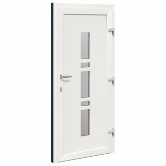 Voordeur Antracietkleurig 108 x 208 cm PVC 10