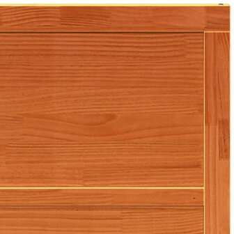 Schuifdeur Wasbruin 100 x 2,5 x 208 cm Massief grenenhout 7