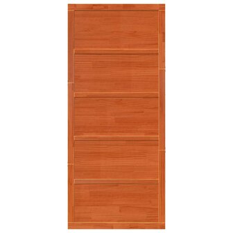 Schuifdeur Wasbruin 80 x 2,5 x 208 cm Massief grenenhout 4